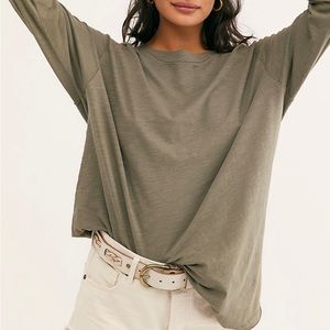 Free People Arden Tee - M